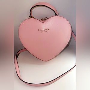 Kate Spade Heart Purse (Light Pink)